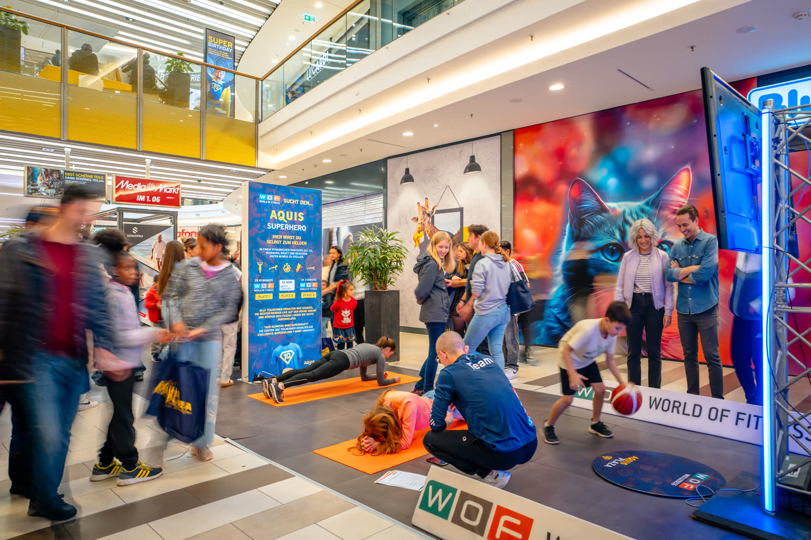 Superhero Challenge beim Center-Jubiläum